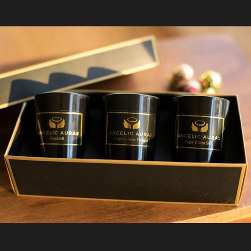 Picture of Angelic Auras Angelic Auras scented candle set